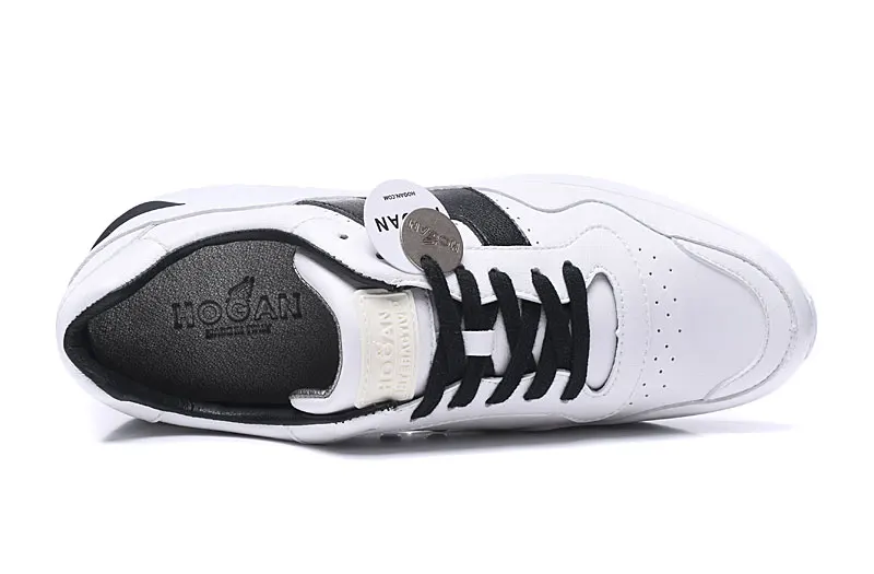 Модные роскошные мужские кроссовки Hogan Scarpe из натуральной кожи, мужские повседневные дышащие кроссовки, мужская прогулочная обувь