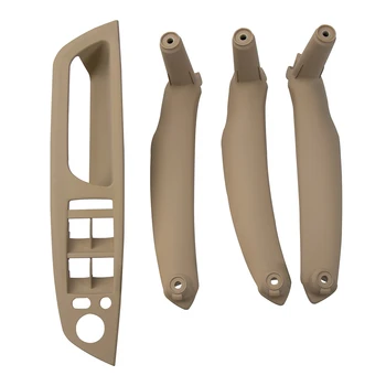 

4pcs Left Hand Driver Door Pull Handles Kit for BMW X5 X6 E70 E71 2007-2013 Car Accessories