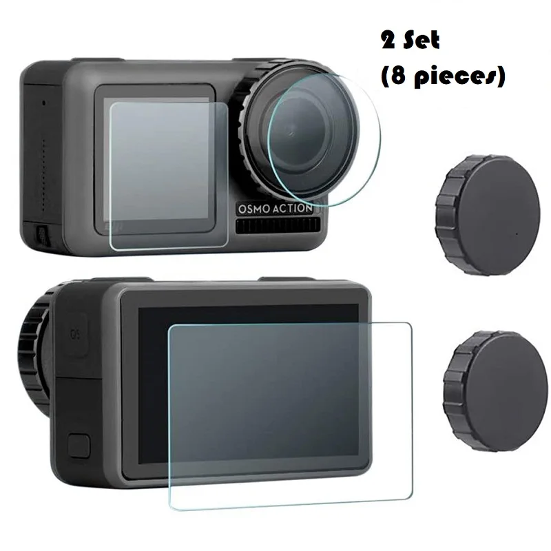

Tempered Glass Screen Protector for DJI Osmo Action Sport Camera Scratch-resistant Protective Film Accessories
