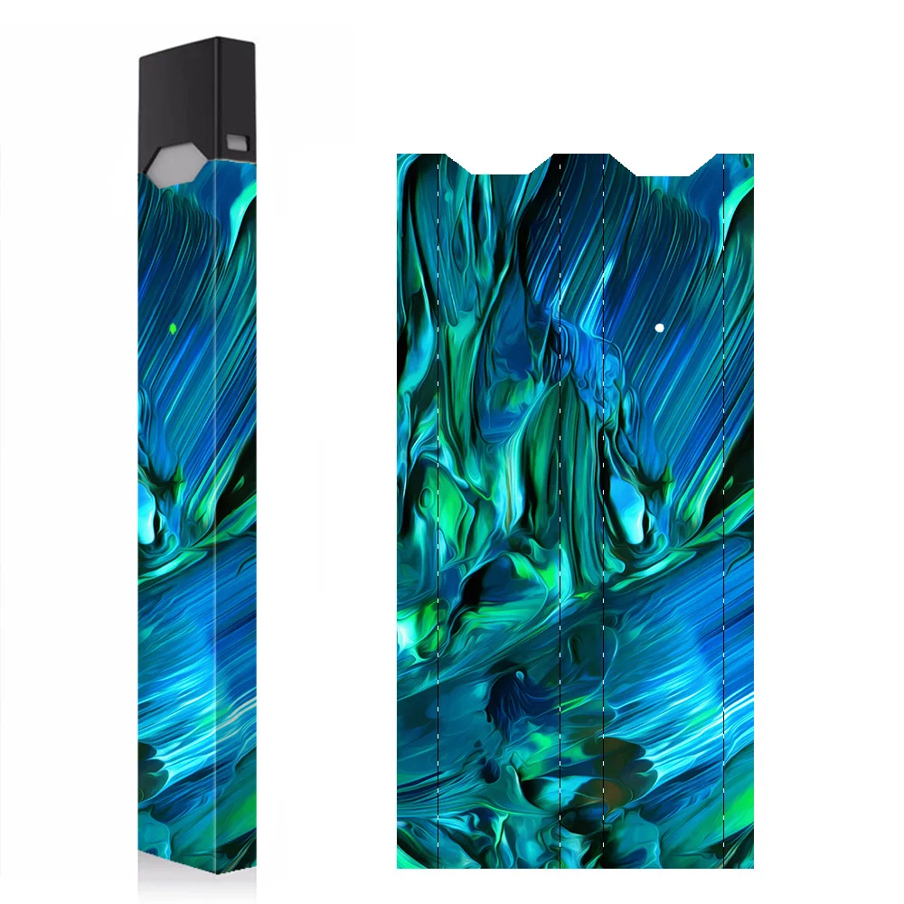 Пользовательская картина маслом Juul для электронной сигареты виниловая