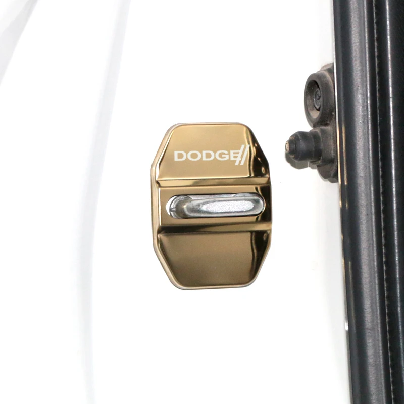 4 шт. чехол для дверного замка с наклейкой для dodge caliber ram 1500 caravan charger grand caravan journey аксессуары для стайлинга автомобилей