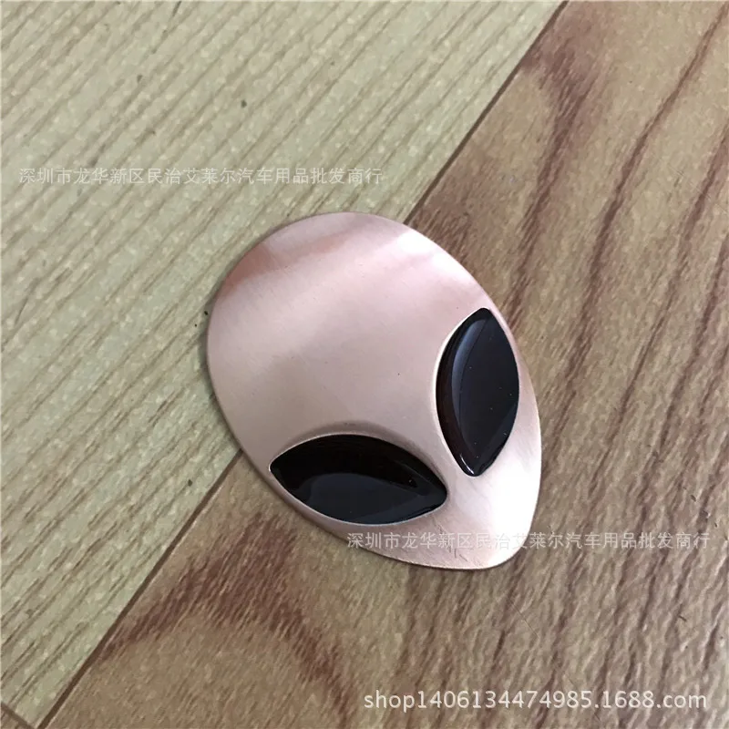 Et НЛО Пятый элемент машины, классная 3D наклейка на бампер иностранцев, автомобильный брелок с логотипом, модифицированный бампер стикеры автомобильные наклейки