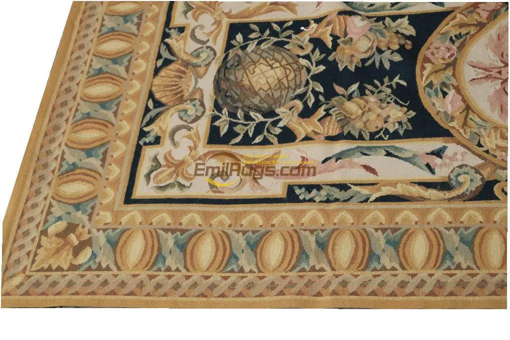 Французский ковры Обюссон RU 274 см X 366 см X 9 см X 12' YM02gc156aubyg6