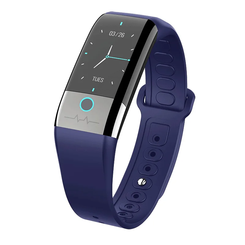 

X1 ECG+PPG HPV Measurement Hear Rate Blood Pressure Monitor Smart Wristband Multi-sport Modes Smart Watch Band for iOS/Android