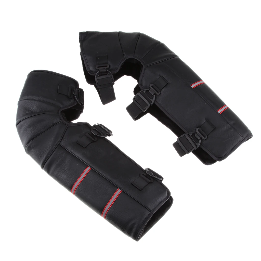 Motorcycle Knee Leg Warm Pads Protector Windproof for Cycling Winter Outdoor