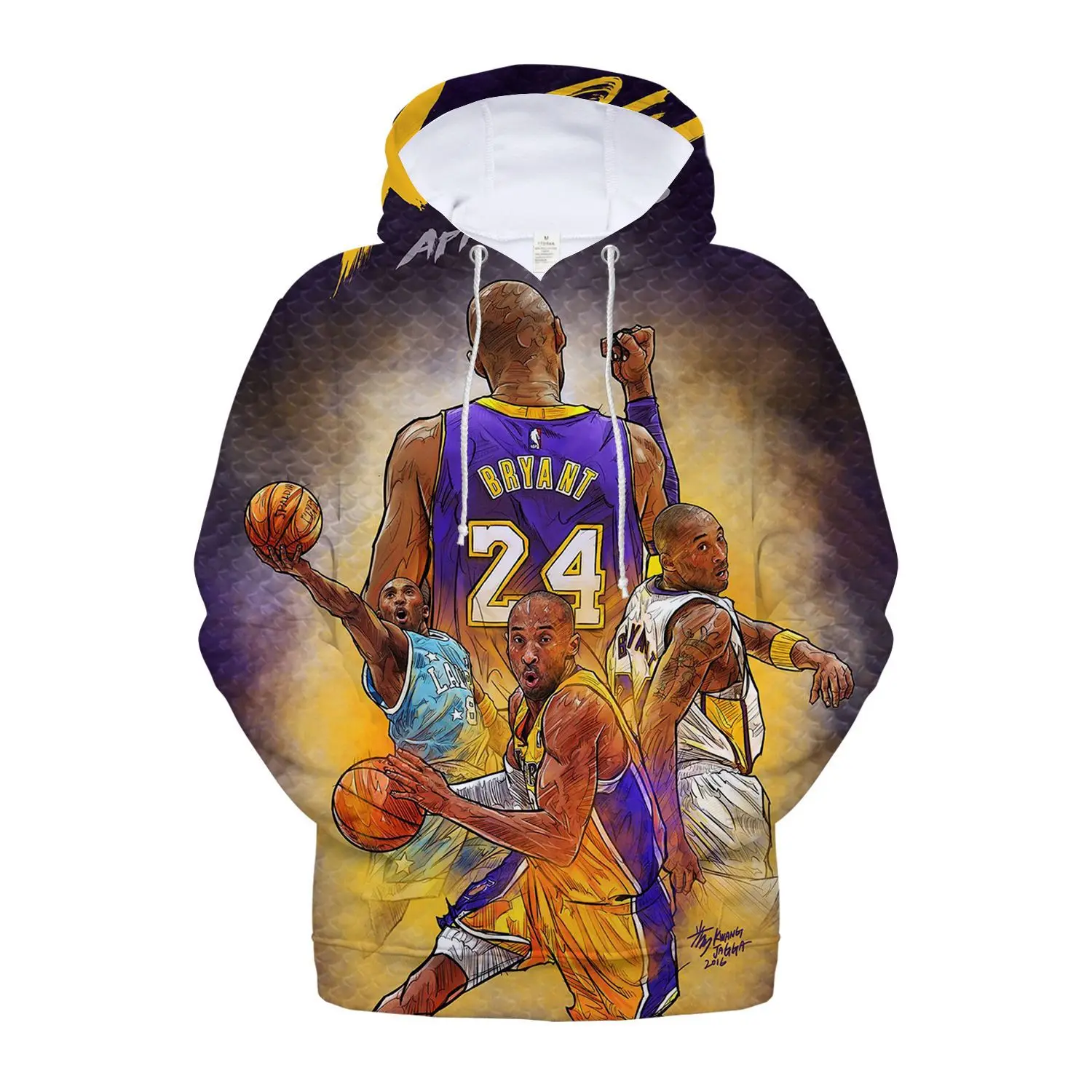 New Casual Spring And Autumn Sweatshirt 3d Printed Basketball Men's