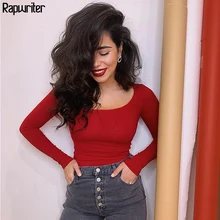 Rapwriter Casual Solid Cotton Long Sleeve Basic Bodysuit Women 2019 Fall Winter Bodycon Stretch Sheer Open Crotch Bodysuit Sexy Rapwriter Casual Solid Cotton Long Sleeve Basic Bodysuit Women 2019 Fall Winter Bodycon Stretch Sheer Open Crotch Bodysuit Sexy