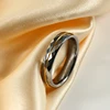 Trendy 4mm/5mm Tungsten Rings For Women Men Couples Wedding Band  High Polished Inlay Shiny Stone For  Engagement Rings 5