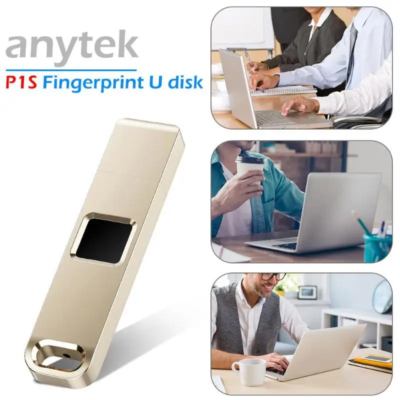 Отпечаток пальца U диск шифрование данных точное распознавание USB флэш-накопитель Высокая скорость безопасности памяти usb 2,0 диск