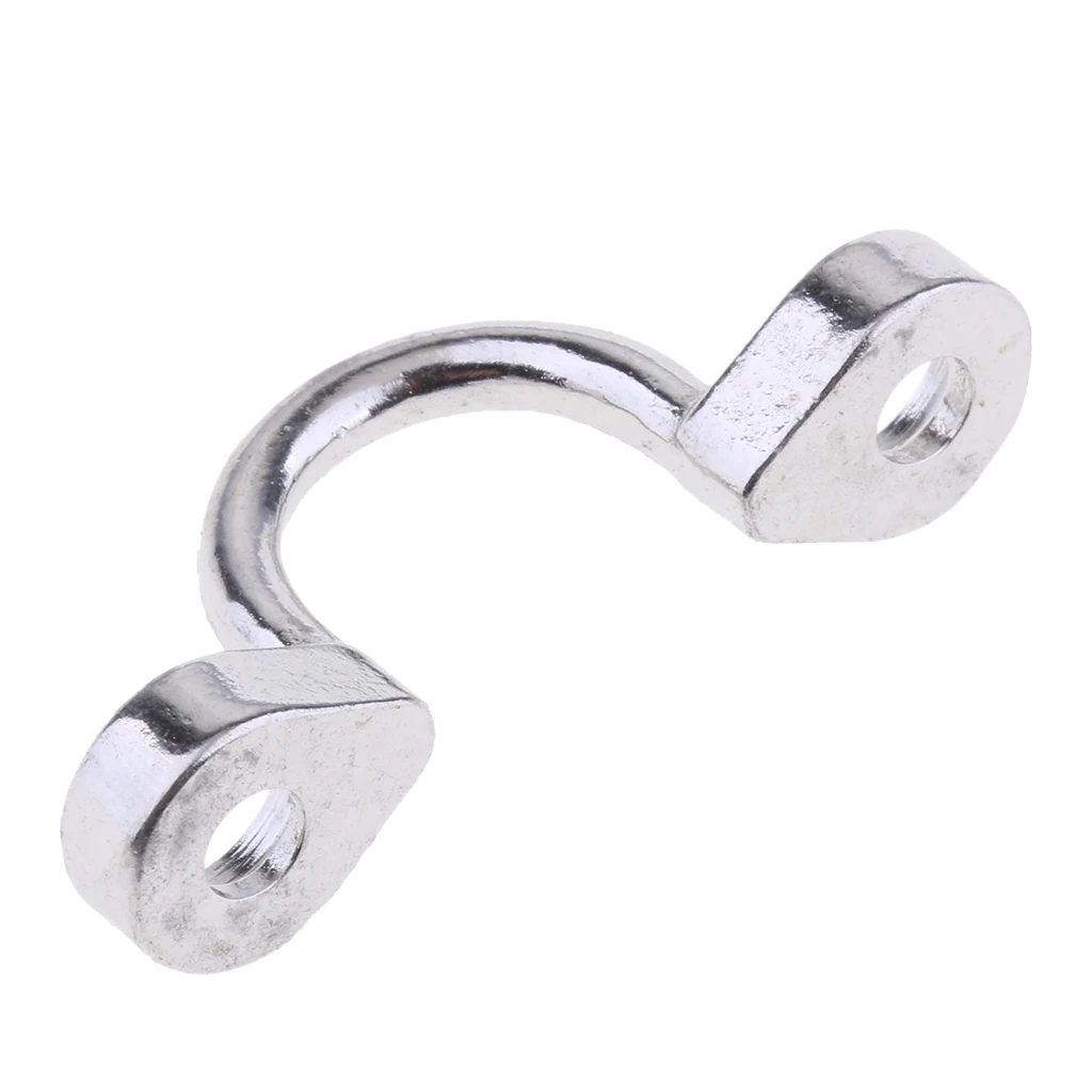 1Pc Stainless Steel Deck Loops Tie Down Pad Eye Strap for Boat Canoe Rigging