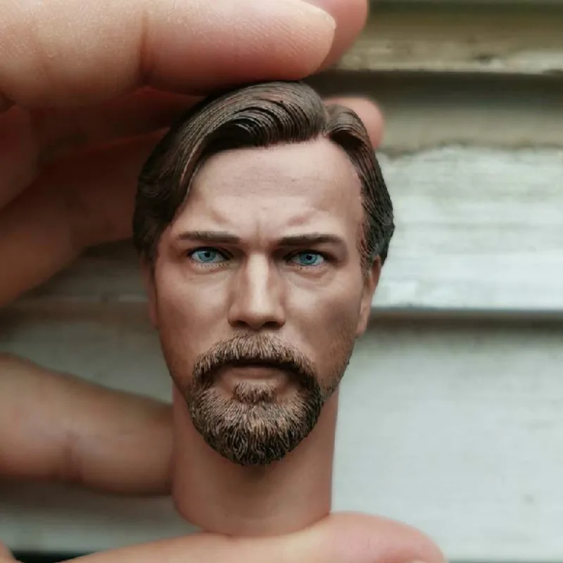 1/6 масштаб Young Version Obi-Wan Kenobi голова лепить для 12 дюймов Коллекция экшн-фигурок