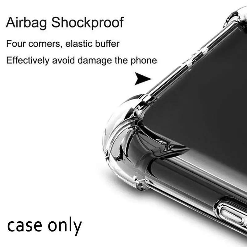 Силиконовый прозрачный бампер для OnePlus 9 1 + мягкая прозрачная задняя крышка OnePlus9