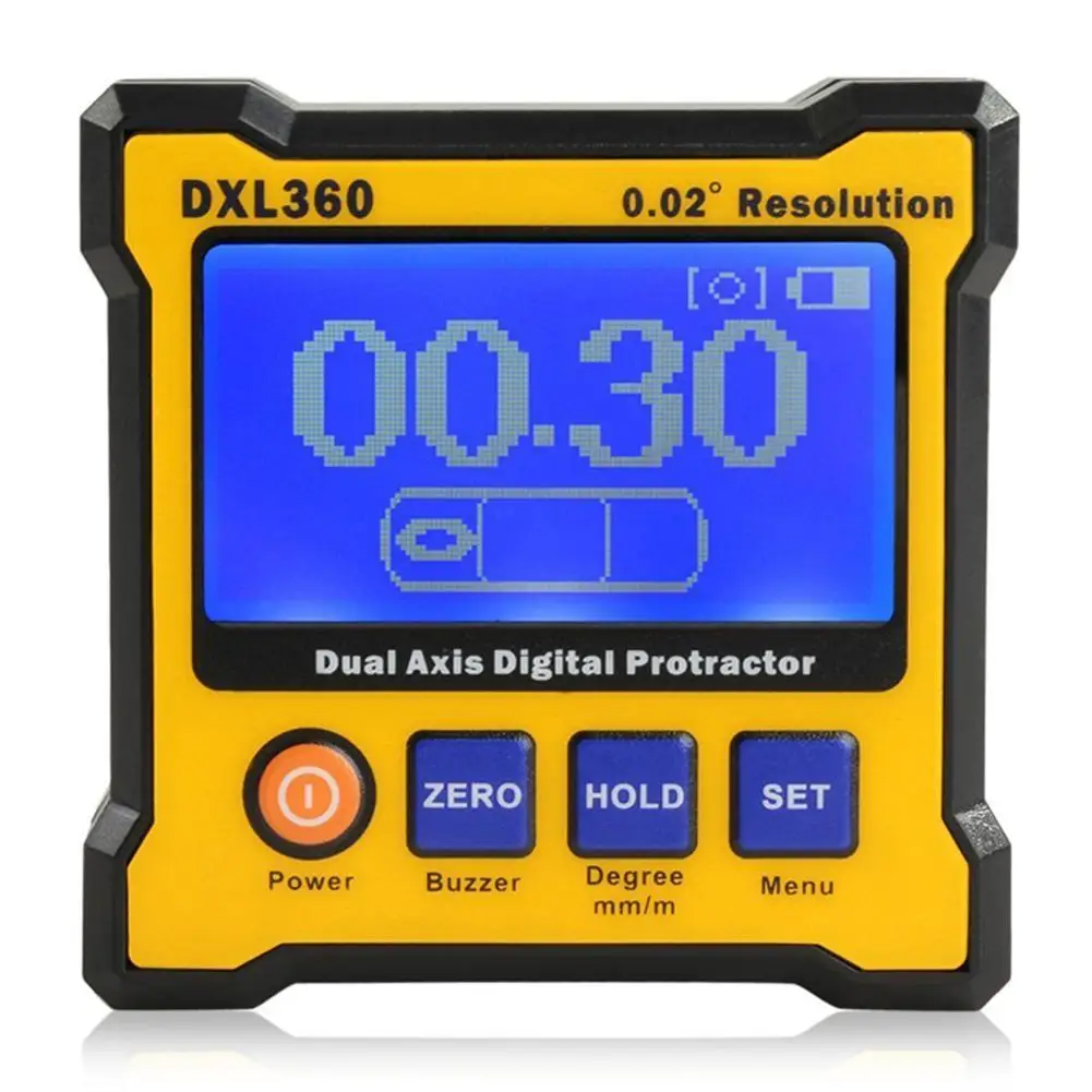 

DXL-360 High Precision Double Inclinometer Digital Display Level Meter Angle Ruler