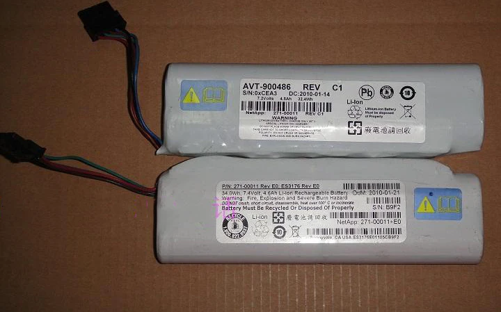 Магазин батарея для NetApp N3600 271-00011 FAS2050 AVT-900486 ES3176