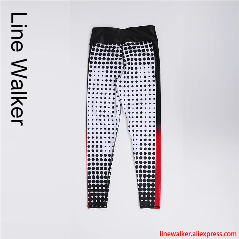 Dot Printed Leggings Sport Tight for Women Fitness High Waist Yoga Pants Push Up Legging Gym Booty Sport Tights Sportswear