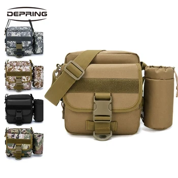 

Tactical Military Style Travel Water Bottle Waistbag Fanny Waist Pack Nylon Belt Climb Bags Outdoor Hunting Fishing Pack