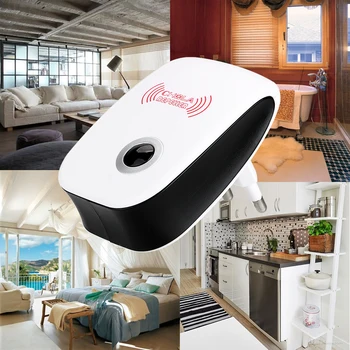 

EU/US Plug Electronic Mosquito Repellen Cockroach Mosquito Insect Killer Ultrasonic Pest Repeller
