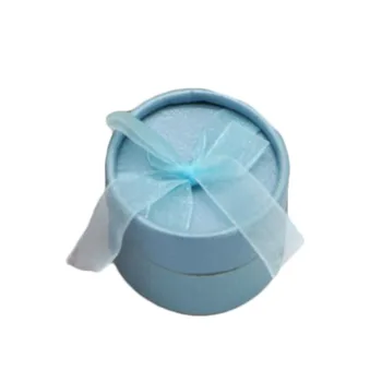 

New Makeup Case Jewelry Organizer Mini Jewelry Box Round Shape Cutely Small Gift For Ring Earrings Color Random!