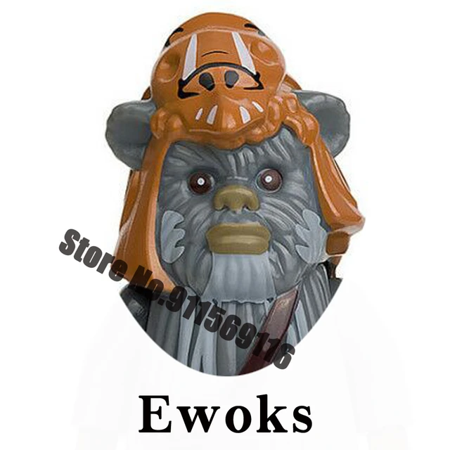 Tusken Raider Building Blocks Jawas Rebel Troopers Leia Embo Ewoks Finn Starkiller Amidala Gamorrean Star Brick Figure Wars Toys PG740