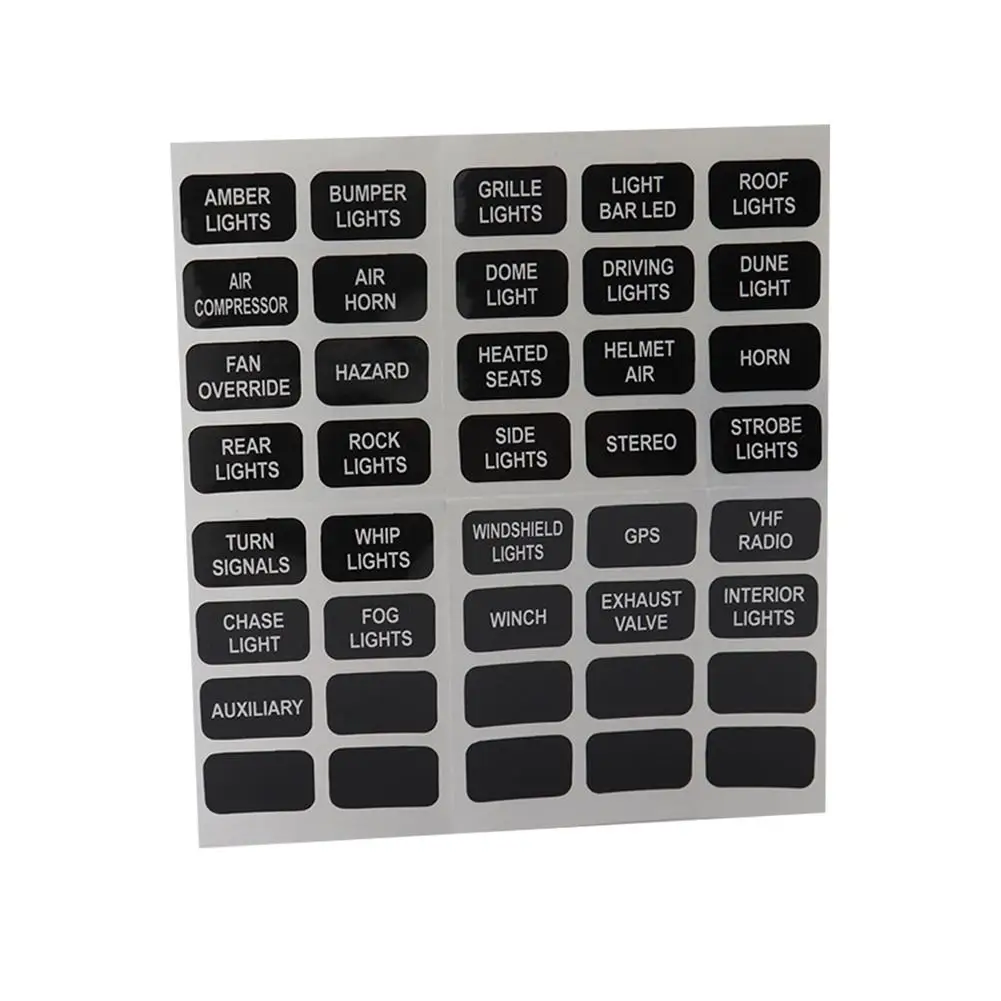 Universal 6 Way Blade Fuse Box Holder With LED Warning Light for Car Vehicle Boat Marine Automotive 12V 24V Car Fuse Accessories