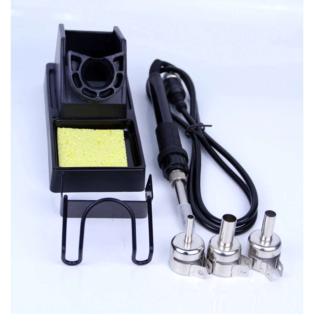 YIHUA 852D 2 в 1 паяльная станция от YIHUA 852D(мембранный насос) паяльная станция с горячим воздушным пистолетом и паяльником