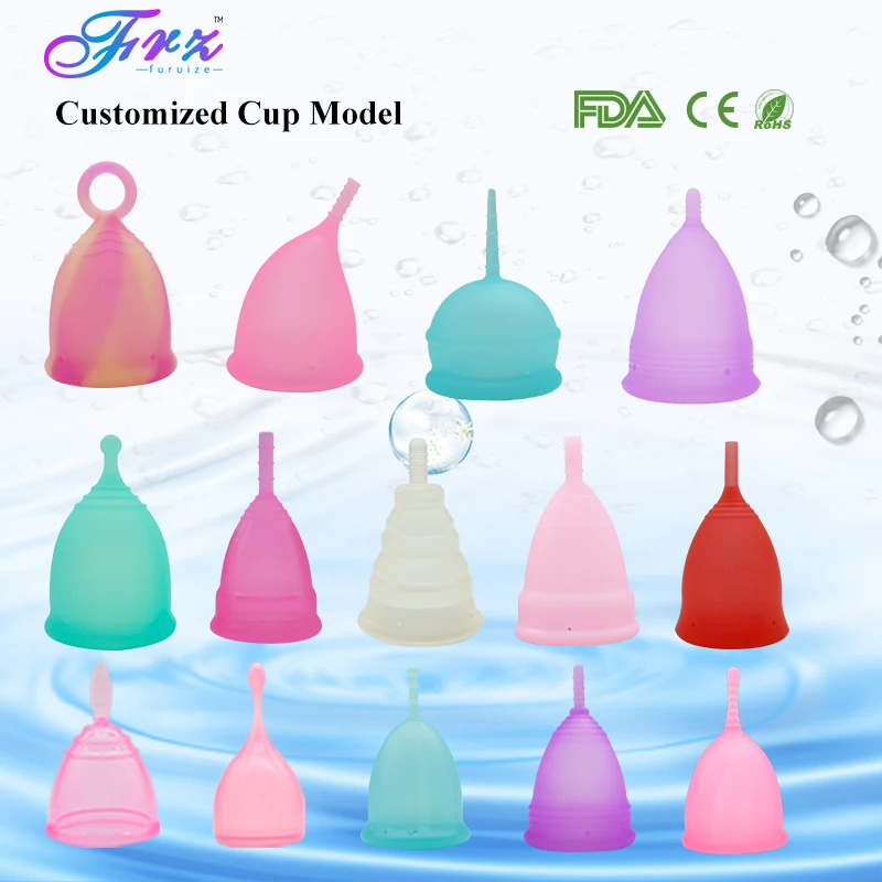 

100pcs Copa menstrual cup Feminine Hygiene Medical 100% silicone More economical convenient women cup copa menstrual Lady Cup
