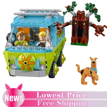 

Scooby Dog The Mystery Machine Building Block Toys Set Bricks educational For Children 10430 10428