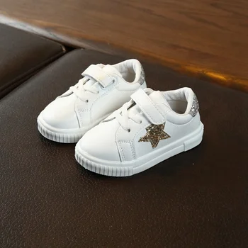 

New Autumn Baby Girl Boy Toddler Non-slip Shoes Infant Casual Running Shoes Soft Bottom Comfortable Print Star Children Sneaker