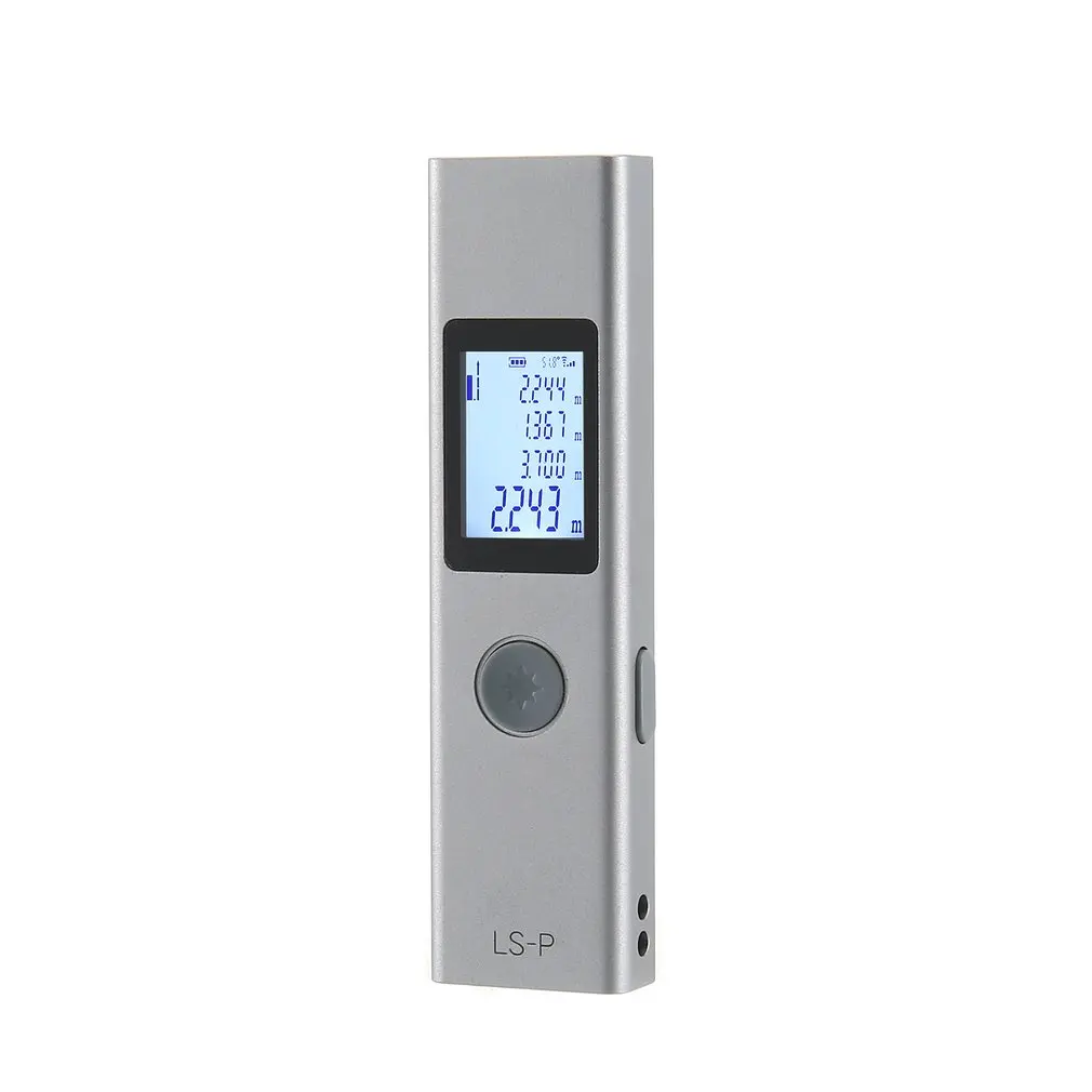 LS-P лазерный дальномер, ручной измеритель расстояния, электронный лазерный измерительный прибор, usb-зарядка, распродажа