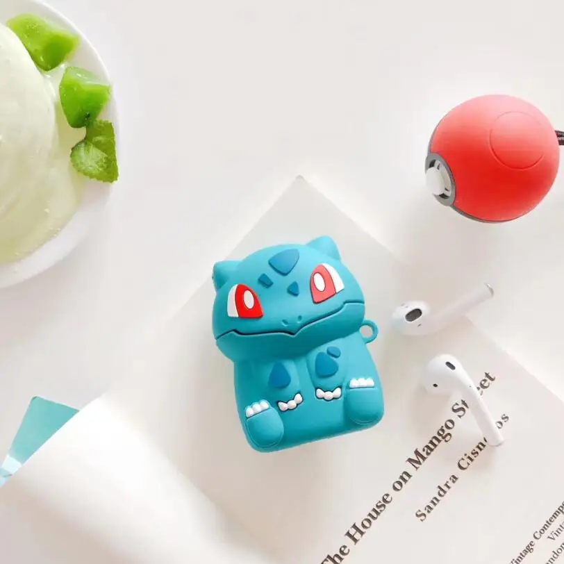 Для AirPods чехол Bulbasaur карабин мягкий чехол для Airpods Pro