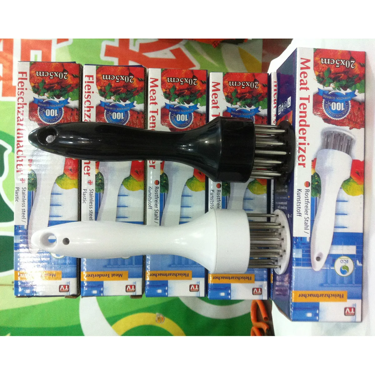Стейк свинина отбивная быстро рассыпчатое Мясо Tenderizer игла из нержавеющей стали молоток для мяса взбиватель мяса кухонный инструмент для приготовления пищи выпечки