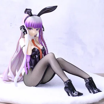 

Japan native Danganronpa Kirigiri Kyuko Bunny girl rabbit Sexy girl soft PVC Action Figure Collection Model Kids adult Toys