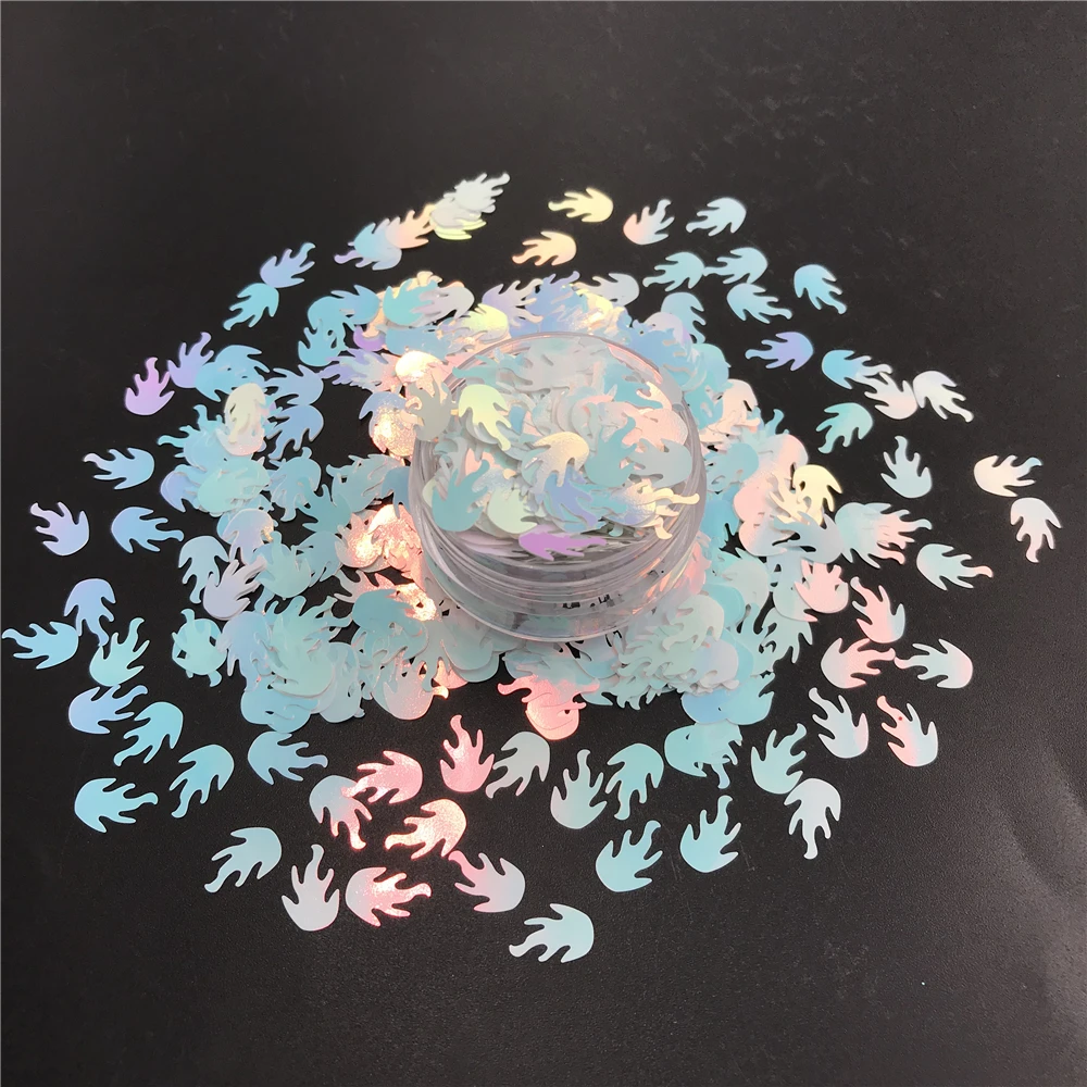 Пламя огонь 9 мм ногти блестящий дизайн ногтей украшение лицо Татуировка-картина тумблеры ремесла DIY праздничные декорации вечерние поставщики