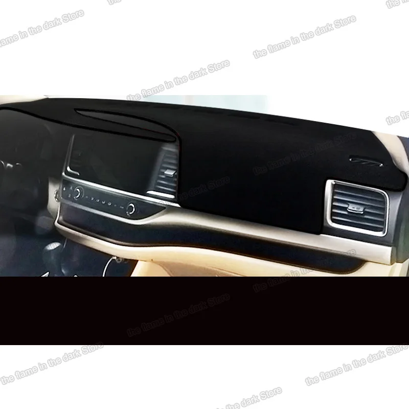 Lsrtw2017 полиэстер коврик для приборной панели автомобиля Солнцезащитный Накладка