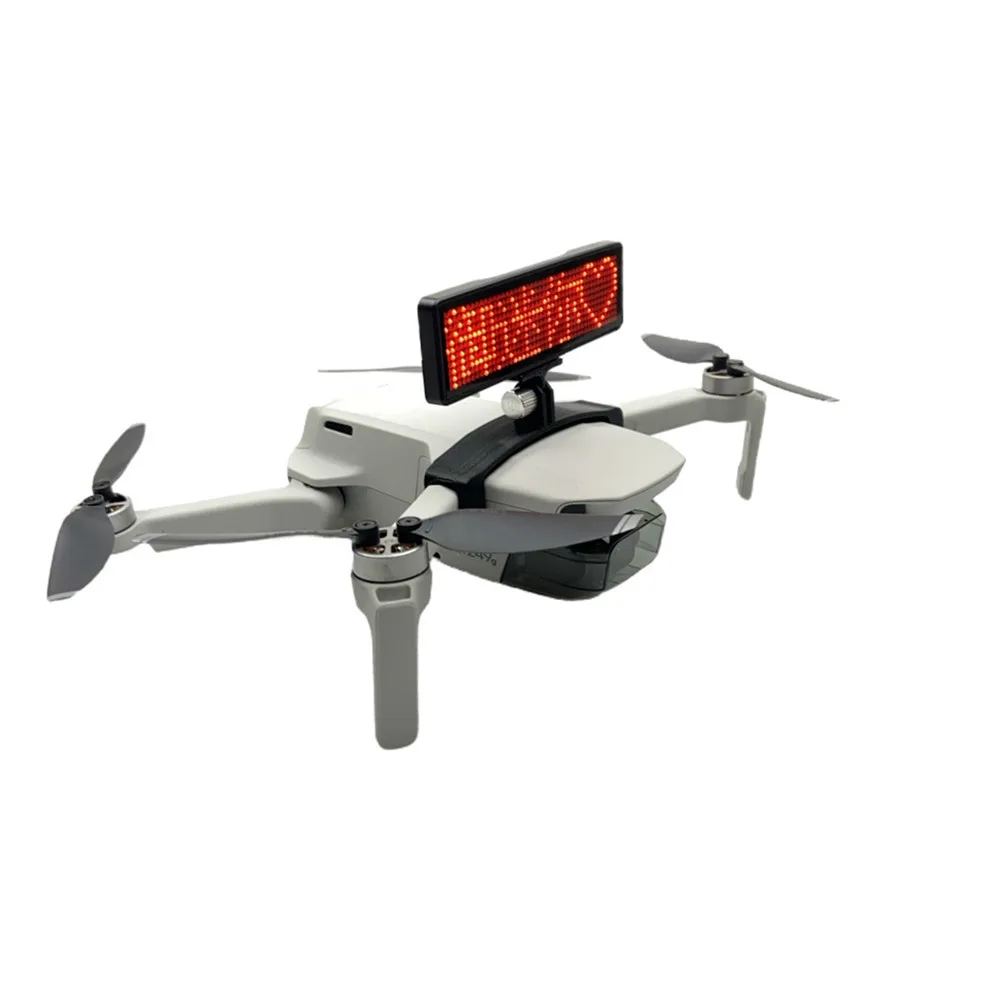 

Lightweight LED Display Screen Holder for DJI Mavic Mini Drone DIY Display Board Bracket Accessories Advertising Lights Propose