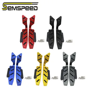 

SEMSPEED For Honda ADV 150 adv150 2019 2020 Motorcycle Accessories Front and Rear Footrest Footboard Step Floorboards Pegs Plate