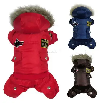 

Warm Camouflage Dog Coat Jacket Winter Waterproof Pet Dog Clothes Fashion for Chihuahua Small Large Dogs