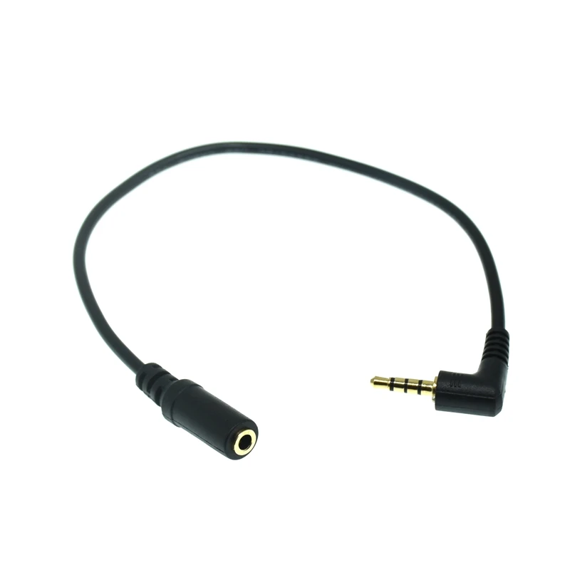 3.5mm TRS to TRRS Adapter Cable: 3-Pole TRS Female to 4-Pole TRRS Male for Microphone Accessories Description Image.This Product Can Be Found With The Tag Names Trrs trs 35mm microphone adapter, Trs adapter cable 35mm trrs, Trs female 25mm adapter male 35mm