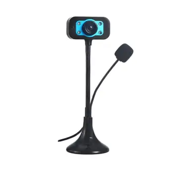 

V2 Usb 2.0 Webcam Camera with Microphone for Desktop Laptop Pc Computer Camera Drive-free Live Cam Video Camera