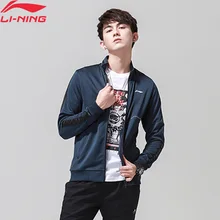 Li-Ning мужской баскетбольный свитер серии BAD FIVE, Классический крой, комфорт, полиэстер, подкладка, спортивные топы AWDN329 CJAS18