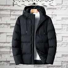 Зимняя мужская куртка, подходит для-20 градусов, Толстая теплая парка с капюшоном, верхняя одежда, пальто размера плюс 6XL 7XL 8XL