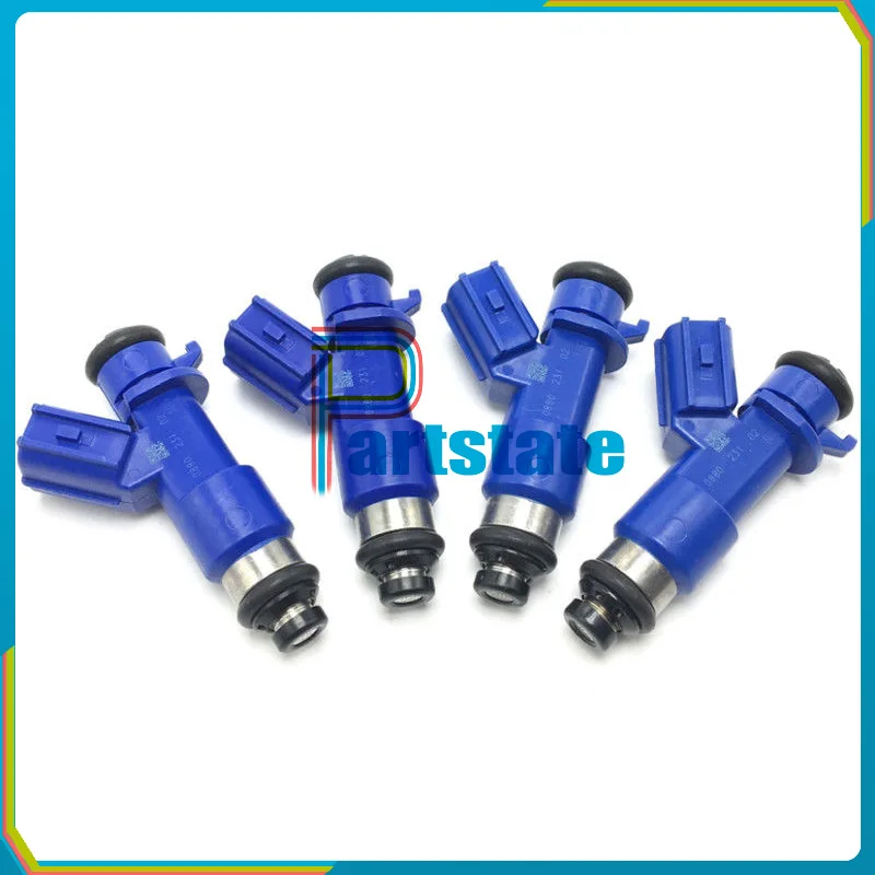 4 Pezzi 410Cc Rdx Iniettore Di Carburante 1616450Rwca01 Adatto Per Acura 2007-2012 Honda Civic Rdx Integra Rsx K20 K24 B16 B18