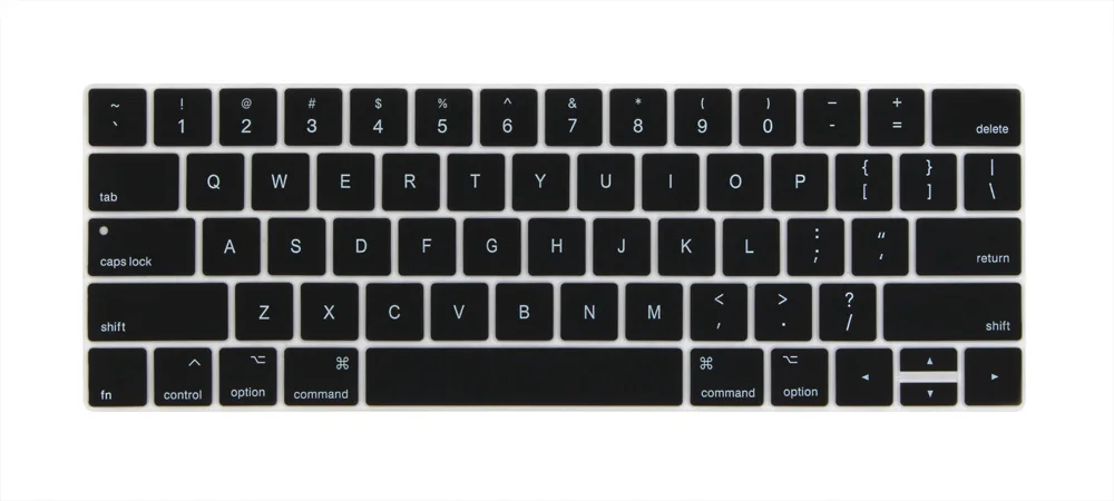 Английский США клавиша Enter Крышка для- Macbook Pro 13 15 дюймов с сенсорной панелью новая модель A1706 A1707 - Цвет: Black