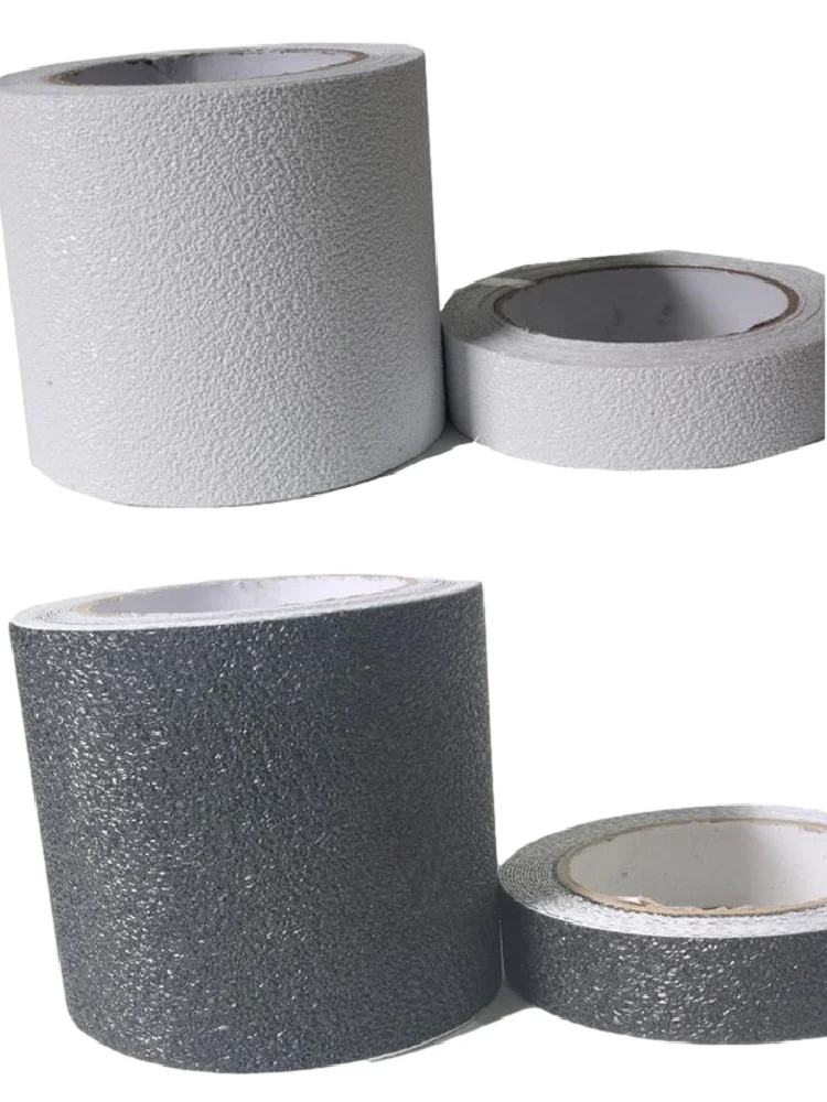2.5cm*5M Stairs Floor Bathroom Grind Arenaceous Non-slip PEVA Safety Self-adhesive Rough Tape Antiskid Stick non slip tape