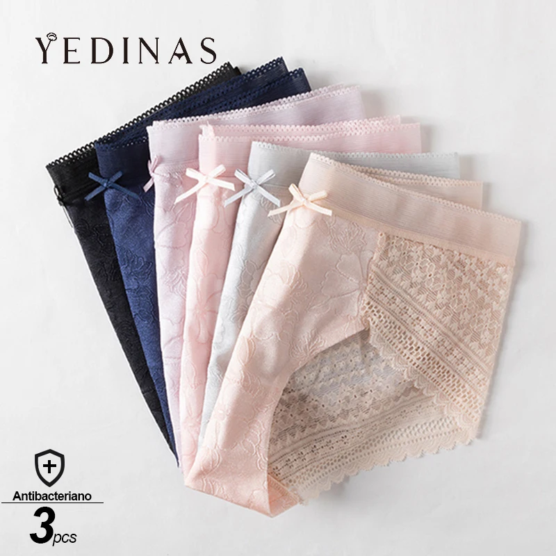 Yedinas 3 шт./лот сексуальное нижнее белье для женщин прозрачные сексуальные женские