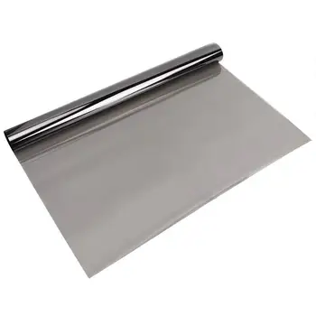 

5m Length Gray Silver Heat Insulation Glass Film One way Perspective One Way Mirror Antiseptic Durable Window Foil