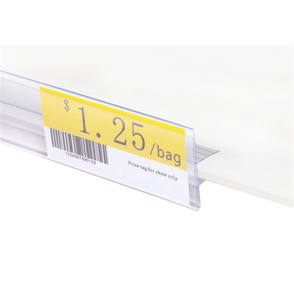 Поп Средний зажим 50 см клипса для билета полоса передачи данных стеклянная