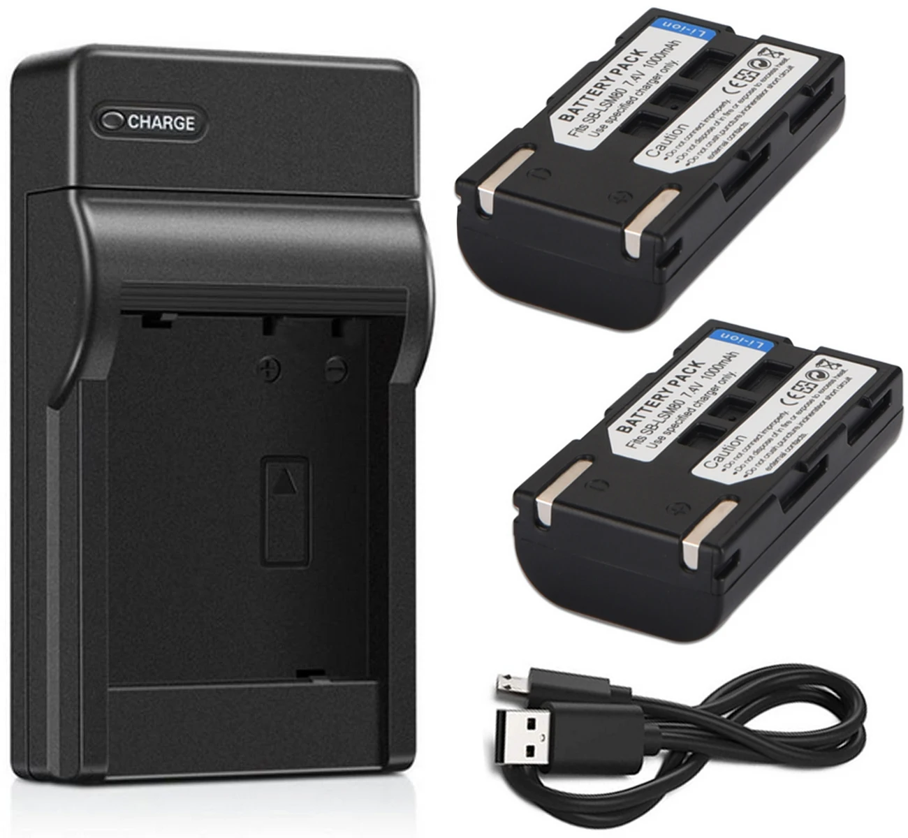 Аккумулятор+ зарядное устройство для samsung SC-D453, SC-D455, SC-D457, SC-DC563, SC-DC564, SC-DC565, SC-DC575, SC-D963, SC-D965, SC-D975 - Цвет: 2Battery and Charger