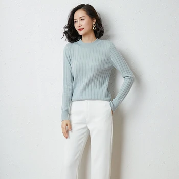 

New ladies mongolia cashmere sweater, O collarlong sleeve,pure kashmir sweater,christmas sweater,sweater women invierno 2019