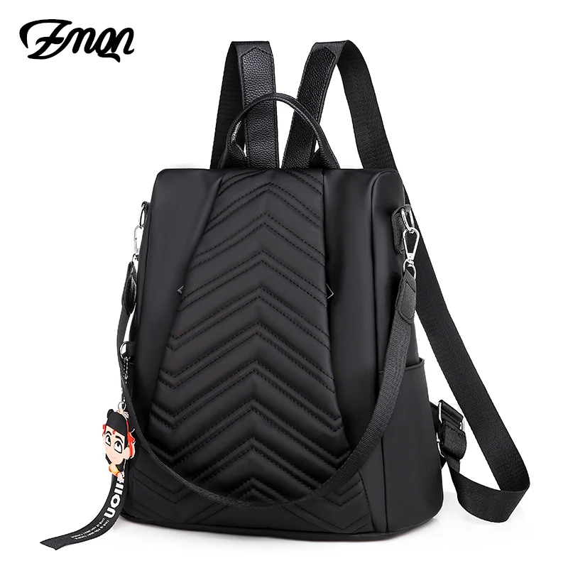 ZMQN, женский рюкзак, коллекция года, черные рюкзаки для женщин, школьная сумка для девочек-подростков, Противоугонный рюкзак, рюкзак для женщин A133